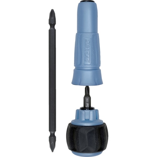 トラスコ中山 サンフラッグ タフジョインドライバー青(ご注文単位1個)【直送品】