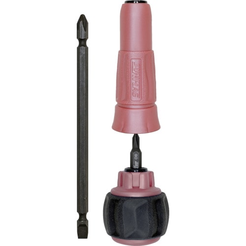 トラスコ中山 サンフラッグ タフジョインドライバー赤(ご注文単位1個)【直送品】