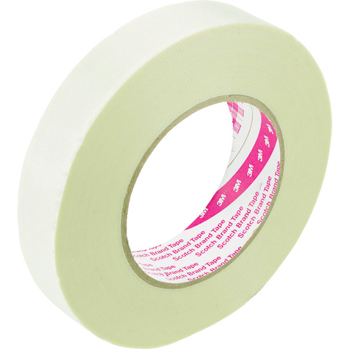 トラスコ中山 3M ガラスクロス電気絶縁テープ69 25mmX55m（ご注文単位1巻）【直送品】