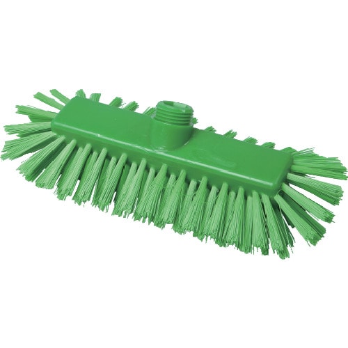 トラスコ中山 バーテック バーキュートプラス ワイドデッキブラシ ヘッド 緑 BCP-WDG(ご注文単位1本)【直送品】