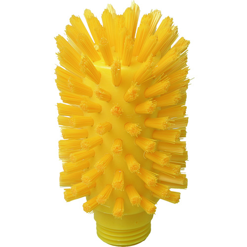 トラスコ中山 バーテック バーキュートプラス ボトルブラシ ヘッド 70mm 黄 BCP-B70Y HACCAP対応(ご注文単位1本)【直送品】