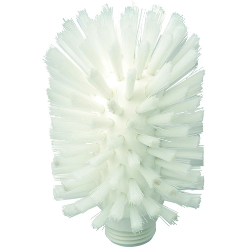 トラスコ中山 バーテック バーキュートプラス ボトルブラシ ヘッド 90mm 白 BCP-B90W HACCAP対応(ご注文単位1本)【直送品】