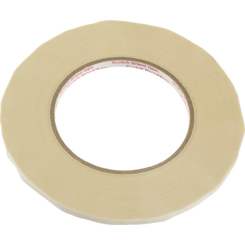 トラスコ中山 3M ガラスクロス電気絶縁テープ69 6mmX55m(ご注文単位1巻)【直送品】