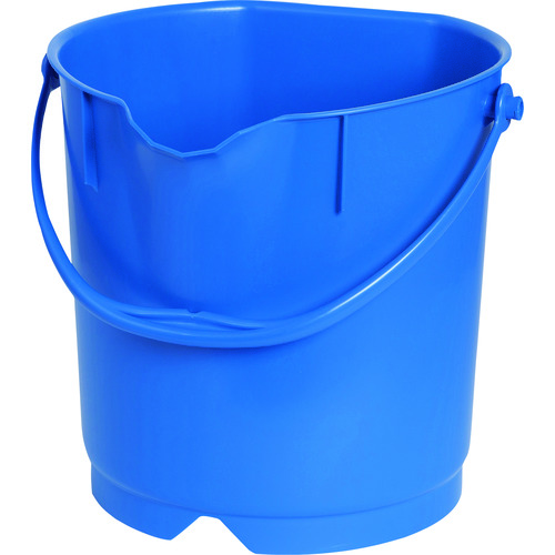 トラスコ中山 バーテック バーキュートプラス カラーバケツ 9L 青 BCP-CB9B(ご注文単位1個)【直送品】