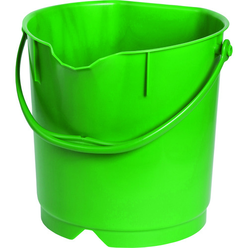 トラスコ中山 バーテック バーキュートプラス カラーバケツ 9L 緑 BCP-CB9G(ご注文単位1個)【直送品】