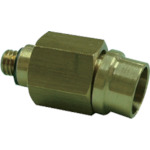 トラスコ中山 チヨダ フジHタイプメイルコネクター 6mm・M5X0.8(ご注文単位1個)【直送品】