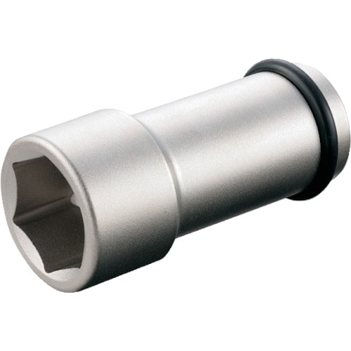 トラスコ中山 TONE インパクト用ロングソケット 対辺寸法18mm 全長85mm(ご注文単位1個)【直送品】