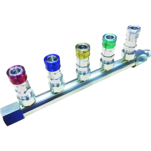 トラスコ中山 ヤマト PALシリーズ エアーヘッダーカップリングソケット 137-1843(ご注文単位1個)【直送品】