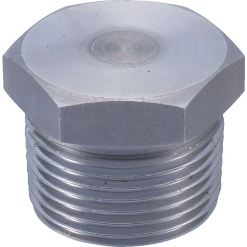 トラスコ中山 フジトク 6角プラグ 6PU 32A 炭素鋼(ご注文単位1個)【直送品】