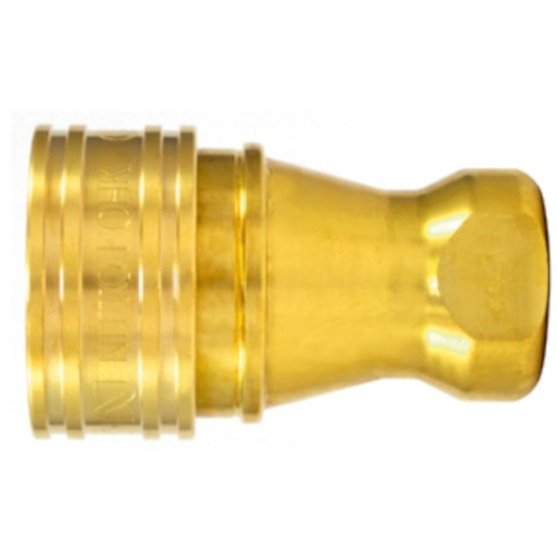 トラスコ中山 日東 SPカプラ タイプA 真ちゅう製 ふっ素ゴムFKM X-100(07919)(ご注文単位1個)【直送品】