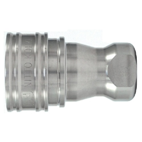 トラスコ中山 日東 SPカプラ タイプA ステンレス製 ふっ素ゴムFKM X-100(07931)(ご注文単位1個)【直送品】