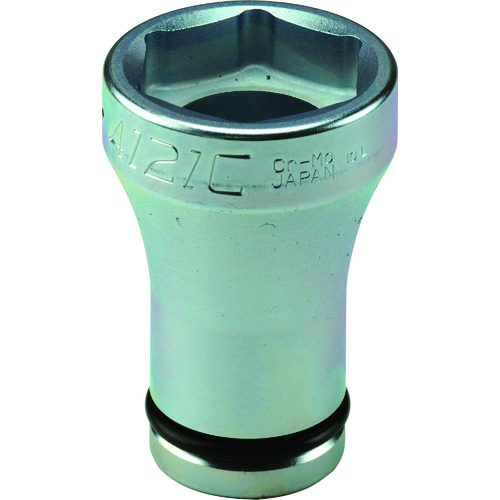 トラスコ中山 FPC インパクト用スーパースリムコンビソケット 6角×4角 差込角19mm 対辺6角41、4角21mm(ご注文単位1個)【直送品】