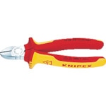 トラスコ中山 KNIPEX 絶縁1000V電工ニッパー 160mm(ご注文単位1個)【直送品】