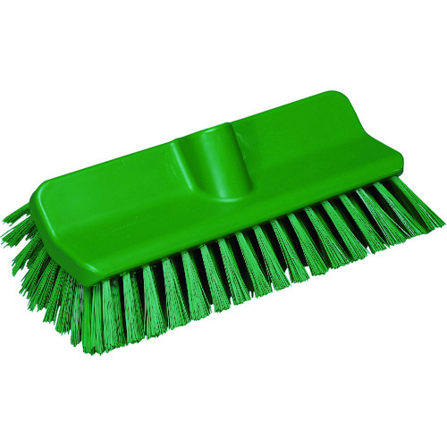 トラスコ中山 Vikan アングルデッキブラシ 7047 グリーン(ご注文単位1個)【直送品】