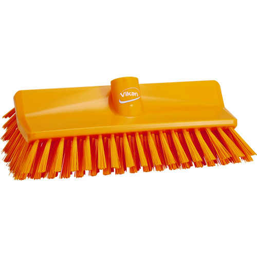 トラスコ中山 Vikan アングルデッキブラシ 7047 オレンジ(ご注文単位1個)【直送品】
