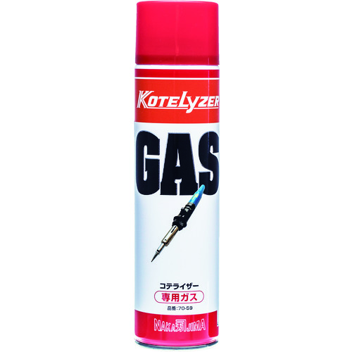 トラスコ中山 コテライザー 専用ガスボンベMサイズ265ml入り(ご注文単位1本)【直送品】