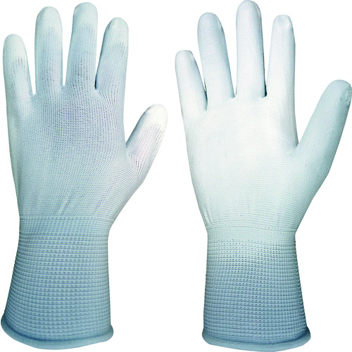 トラスコ中山 富士グローブ ウレタン背抜き手袋 ウレタンコート 10双組 BD-405 S(ご注文単位1組)【直送品】