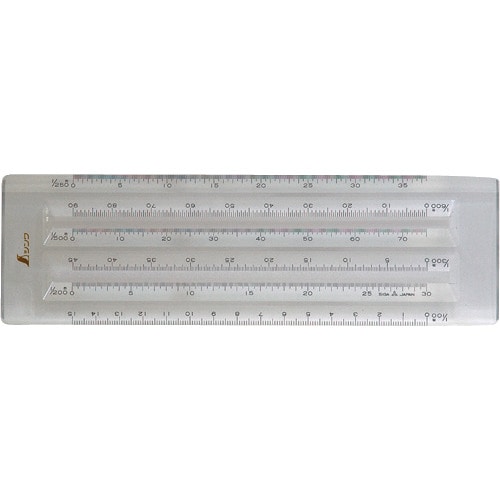 トラスコ中山 シンワ ヘキサスケール15cm(ご注文単位1個)【直送品】