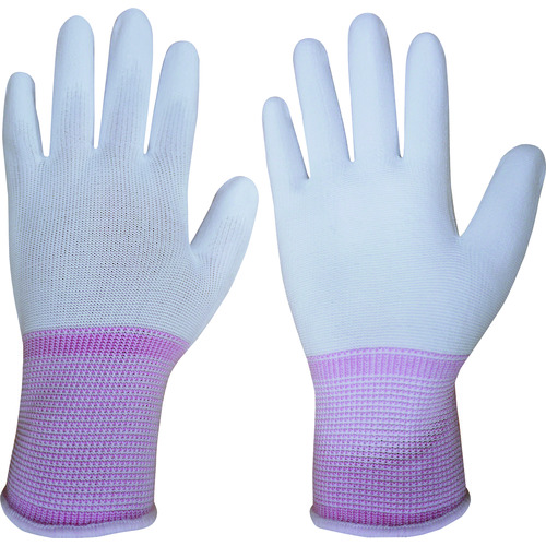 トラスコ中山 富士グローブ ウレタン背抜き手袋 ウレタンコート 10双組 BD-405 SS(ご注文単位1組)【直送品】