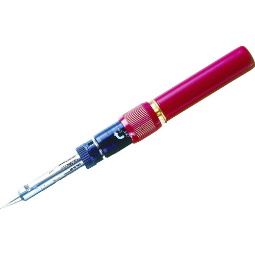 トラスコ中山 コテライザー ガス式コードレスはんだこて コテライザーミニ 電気半田ゴテ約20w~約60w相当(ご注文単位1セット)【直送品】