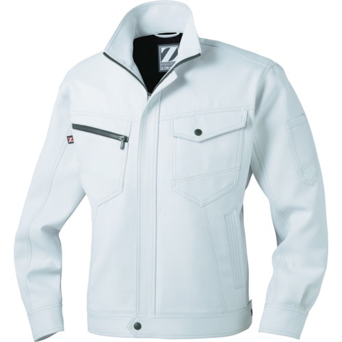 トラスコ中山 Z-DRAGON ジャンパー 5Lサイズ シルバー(ご注文単位1着)【直送品】