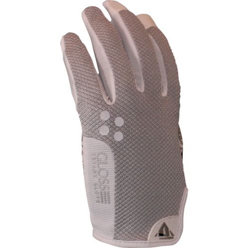 トラスコ中山 TryAnt 人工皮革手袋 716 3D GLOSS PU ホワイトグレー LL(ご注文単位1組)【直送品】