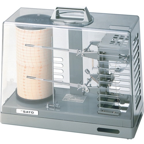 トラスコ中山 佐藤 シグマ2型温湿度記録計(ご注文単位1台)【直送品】