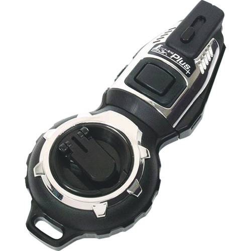 トラスコ中山 シンワ ハンディ墨つぼJr.Plus 手巻 ブラック 30m(ご注文単位1個)【直送品】