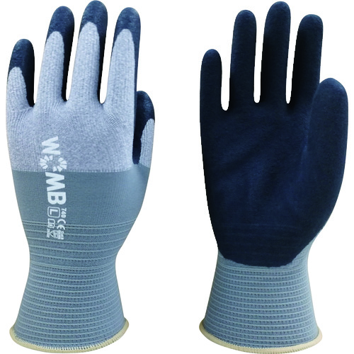 トラスコ中山 トワロン 天然ゴム背抜き手袋 WOMB-MF2 L（ご注文単位1組）【直送品】