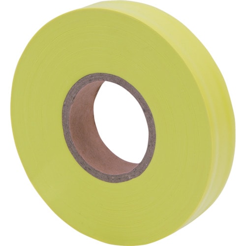 トラスコ中山 シンワ マーキングテープ15mmx50m_蛍光イエロー(ご注文単位1巻)【直送品】