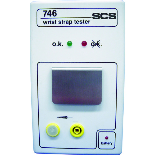 トラスコ中山 SCS リストストラップテスター 746(ご注文単位1台)【直送品】