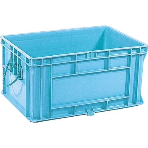 トラスコ中山 天昇 ボックス型コンテナ 多目的コンテナ 673006 テンバコ75【77.7L】ブルー 青(ご注文単位1個)【直送品】