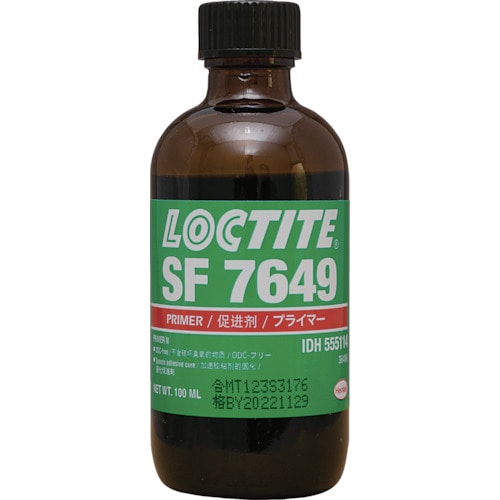 トラスコ中山 ロックタイト 硬化促進剤 SF7649 100ml(ご注文単位1本)【直送品】