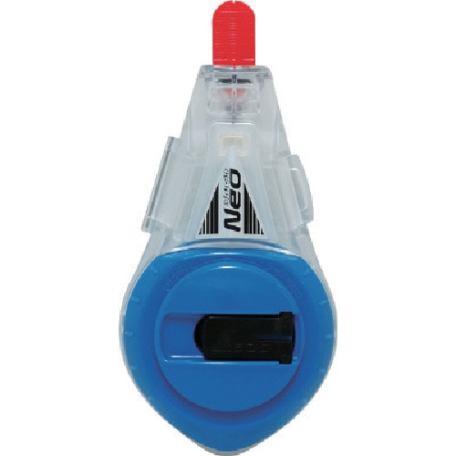 トラスコ中山 シンワ ハンディチョークラインNeo 手巻 太糸 ブルー(ご注文単位1個)【直送品】