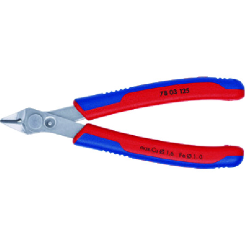 トラスコ中山 KNIPEX スーパーニッパー 125mm 446-9127(ご注文単位1個)【直送品】