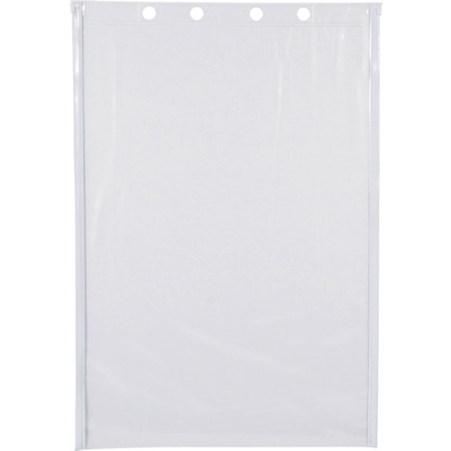 トラスコ中山 シンワ クリアケースA2縦 ファスナー付（ご注文単位1枚）【直送品】