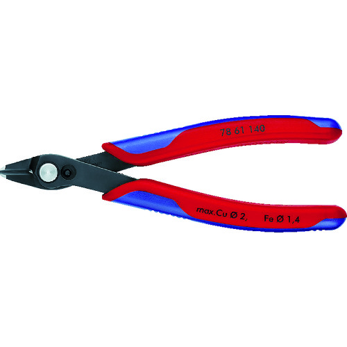 トラスコ中山 KNIPEX スーパーニッパー 140mm 116-1092(ご注文単位1個)【直送品】