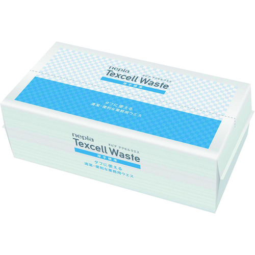 トラスコ中山 ネピア テクセルウエス 厚手標準 50枚入り（ご注文単位1袋）【直送品】