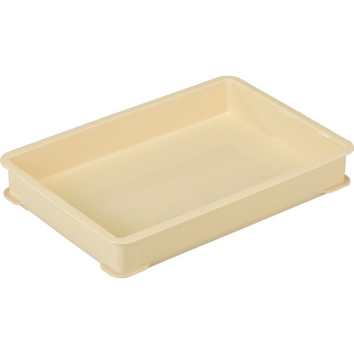 トラスコ中山 リス 食品用コンテナ 127613 パンコンテナー#80 アイボリー(ご注文単位1個)【直送品】