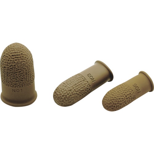 トラスコ中山 ハナキゴム サントウ指サック3(ご注文単位1箱)【直送品】