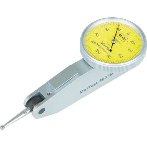 トラスコ中山 マール てこ式ダイアルゲージ 800S 文字盤径27.5mm 測定範囲±0.4mm(4305200)(ご注文単位1個)【直送品】