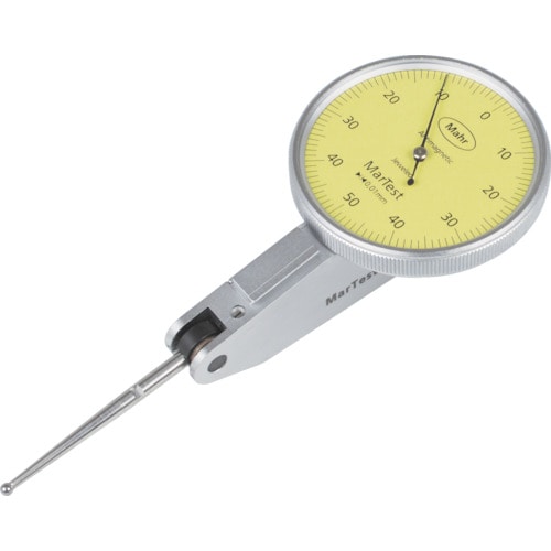 トラスコ中山 マール てこ式ダイアルゲージ(長測定子タイプ) 文字盤径38mm 測定範囲±0.50mm(4301300)(ご注文単位1個)【直送品】