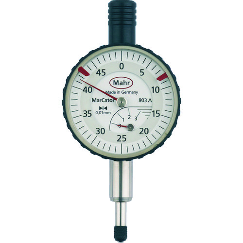 トラスコ中山 マール ダイヤルゲージ ダイヤルインジケーター 文字盤径34mm 標準型(4324050)(ご注文単位1個)【直送品】
