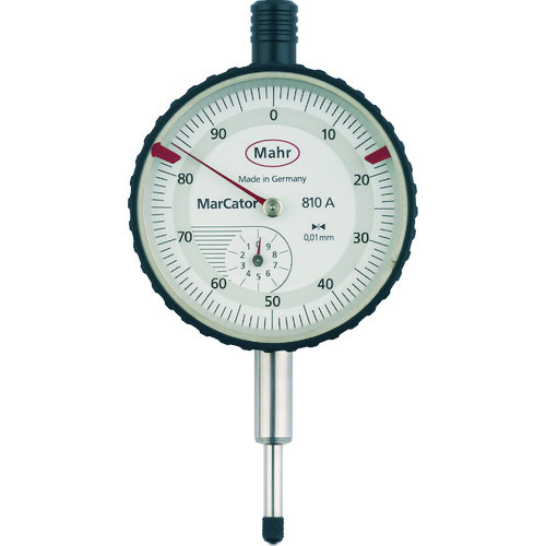 トラスコ中山 マール ダイヤルゲージ ダイヤルインジケーター 文字盤径50mm 標準型(4311050)(ご注文単位1個)【直送品】