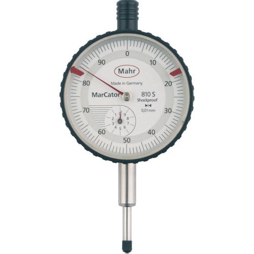 トラスコ中山 マール ダイヤルゲージ ダイヤルインジケーター 文字盤径50mm 耐衝撃タイプ(4311000)(ご注文単位1個)【直送品】