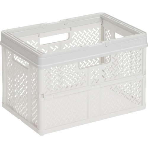 トラスコ中山 TENMA 折りたたみバスケット ハンドル付きM 250-1876(ご注文単位1個)【直送品】