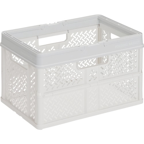 トラスコ中山 TENMA 折りたたみバスケット ハンドル付きL 250-1872(ご注文単位1個)【直送品】