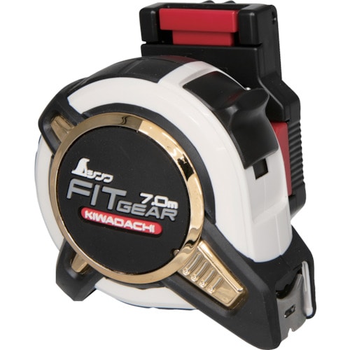 トラスコ中山 シンワ コンベックス フィットギア極立 25-7.0m ホルダー付 JIS(ご注文単位1個)【直送品】