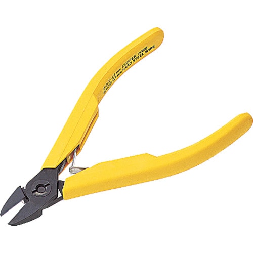 トラスコ中山 リンドストローム 精密エレクトロニクスニッパー 銅線切断Φ0.2~1.25mm 全長110mm マイクロ刃(ご注文単位1個)【直送品】