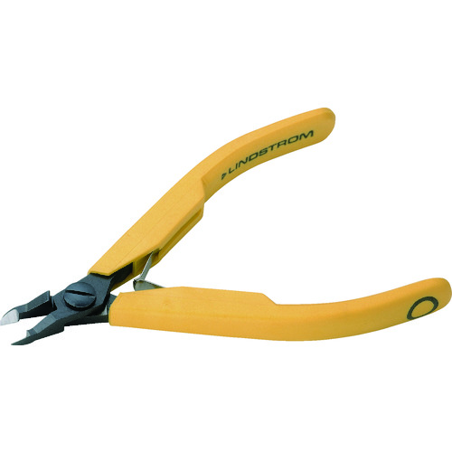 トラスコ中山 リンドストローム 電子斜めニッパー 銅線切断Φ0.2~1.20 フラッシュ刃(ご注文単位1個)【直送品】